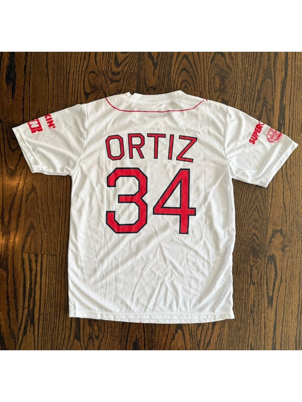 2017 PawSox David Ortiz #34 Boston Red Sox SGA Promo Jersey Adult Smal